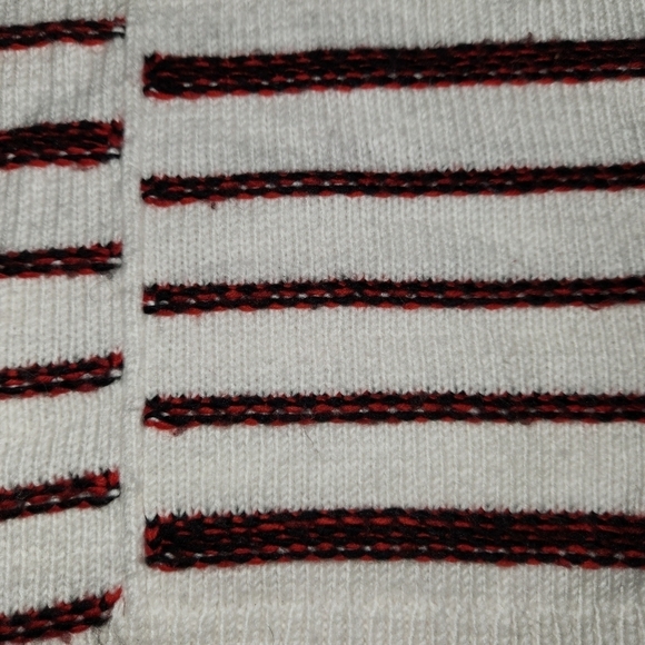 Lucky Brand Red Striped Sweater - Picture 11 of 13